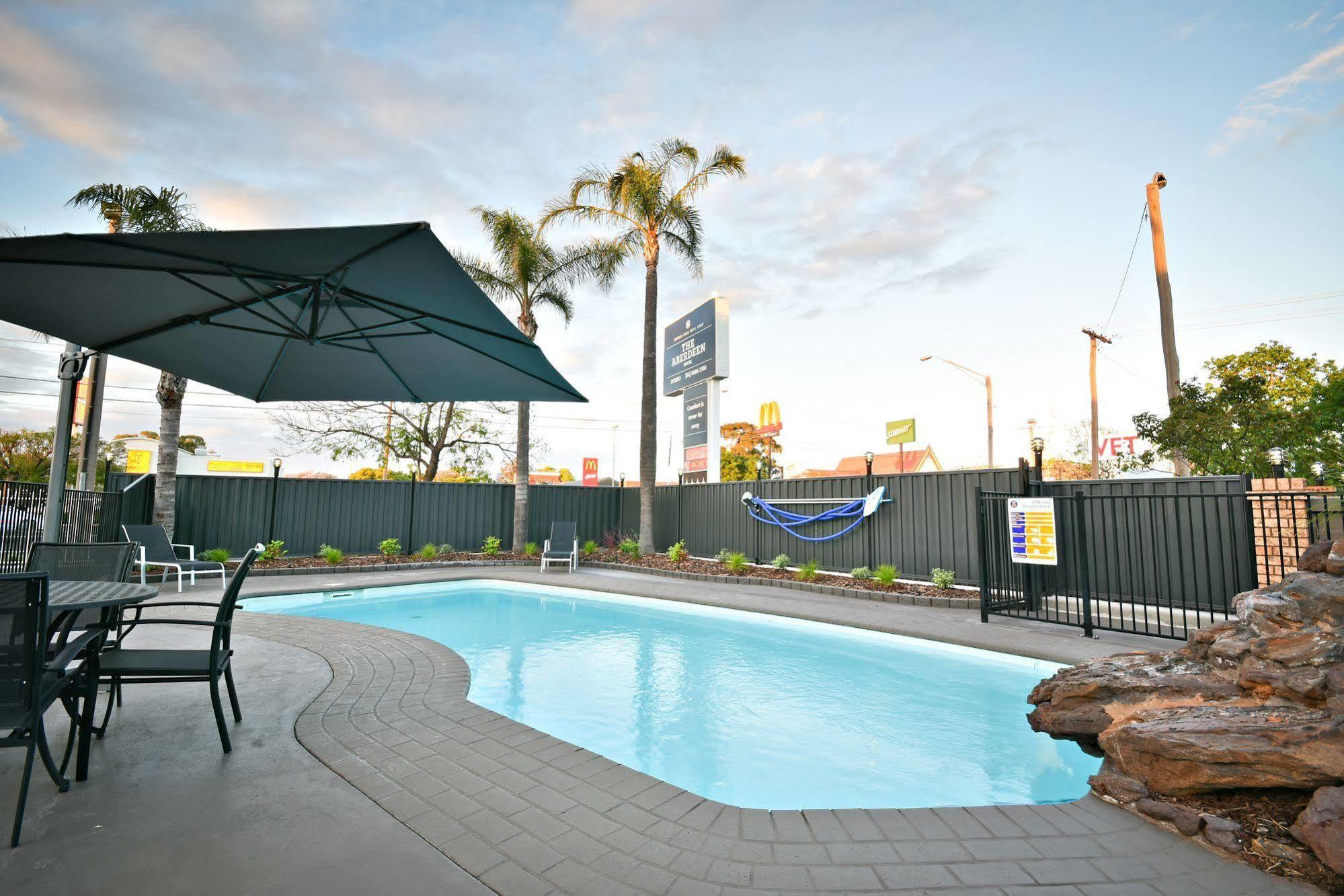 The Aberdeen Motel Dubbo Exteriér fotografie